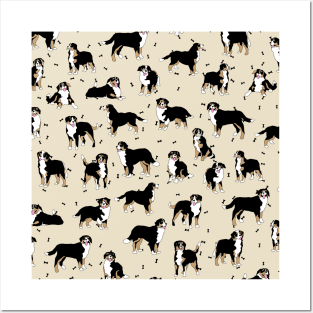 Bernese Mountain Dog Posters and Art